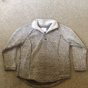 Cozy Sherpa Quarter Zip Pullover